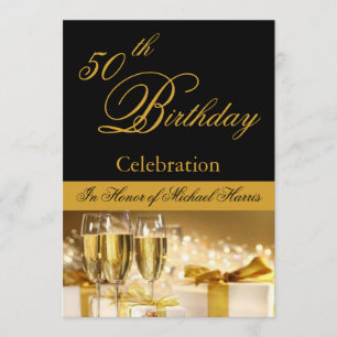 Invitación personalizada de fiesta de cumpleaños n