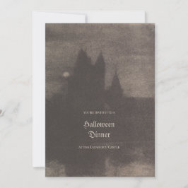 Invitación personalizada de fiesta de Halloween co