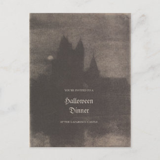 Invitación personalizada de fiesta de Halloween co