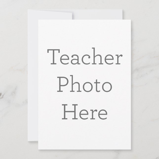 Invitación plana, Tamaño: 12.7 cm x 17.8 cm, Papel: Mate Signatura, Esquinas: Cuadrada, Sobres: Blanco, Calidad de impresión: Estándar (Anverso)