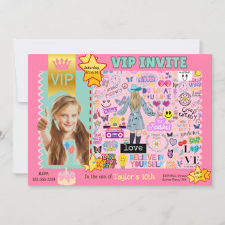 INVITACIÓN PERSONALIZADA DE FOTOS VIP PARA CHICAS