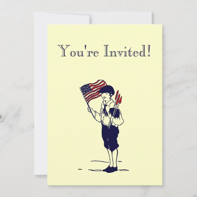 Invitación personalizada de fuegos artificiales y  (Anverso)