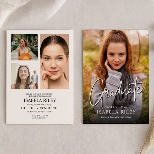 Invitación personalizada de graduación (Subido por el creador)