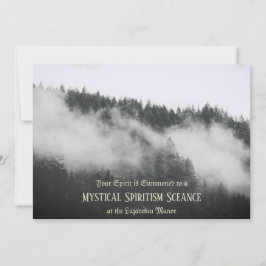 invitación personalizada de Halloween antigua