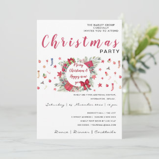 invitación personalizada de jingle bells