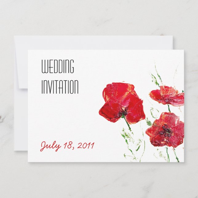 Invitación personalizada de la boda/del (Anverso)