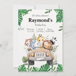 Invitación personalizada de niños a la fiesta de c