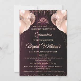 Invitación Personalizada de Quinceañera   Mis Quin