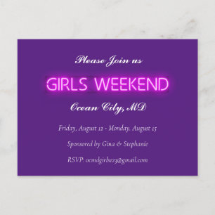 Invitación personalizada de señal LED de neón FIN 