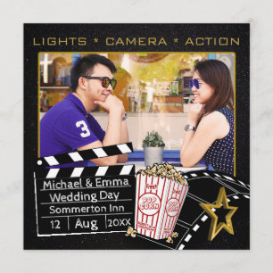 Invitación personalizada de una estrella de cine