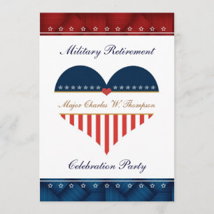 Invitación personalizada del Fiesta de Jubilación