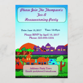 Invitación personalizada del fiesta del estreno de
