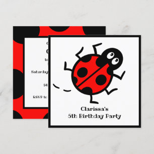 Invitación personalizada del patrón de pájaro larg