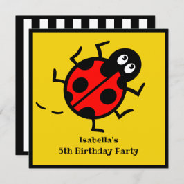 Invitación personalizada del patrón de pájaro larg