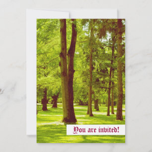 Invitación Personalizada en el Parque