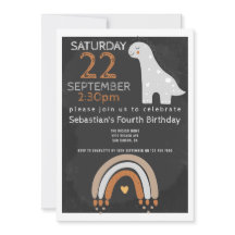 Personalizada la fiesta de cumpleaños de los dinos