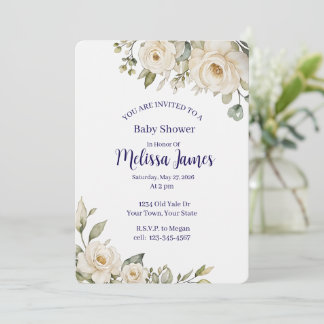 Invitación personalizada para baby shower