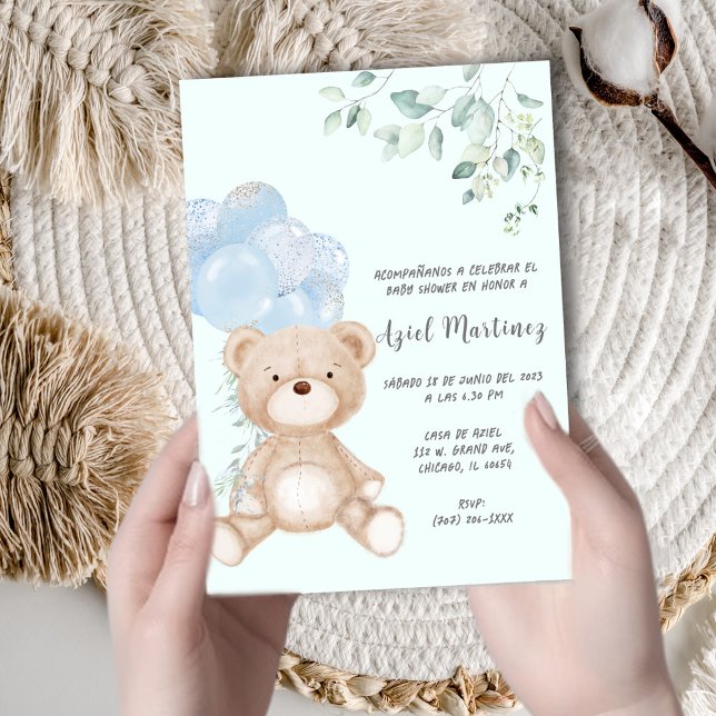 Invitación personalizada para Baby Shower de Niño (Subido por el creador)