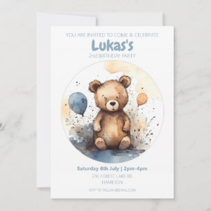 Invitación Personalizada para Cumpleaños de Niños
