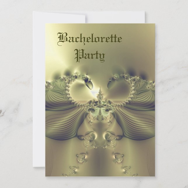 Invitación Personalizada para Despedida de Soltera (Anverso)