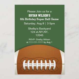 Invitación personalizada para el Fiesta deportivo