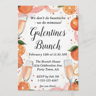 Invitación Personalizada para Fiesta de Brunch de