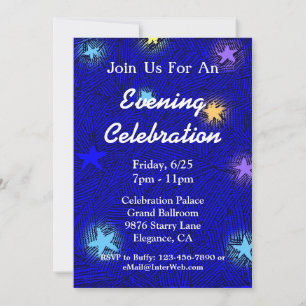 Invitación personalizada para fiesta de celebració