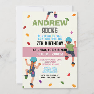 Invitación personalizada para fiesta de cumpleaños