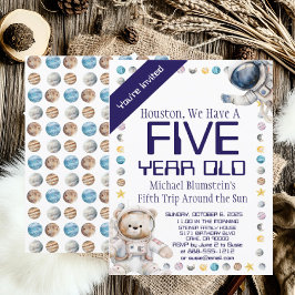 Invitación personalizada para fiesta de cumpleaños
