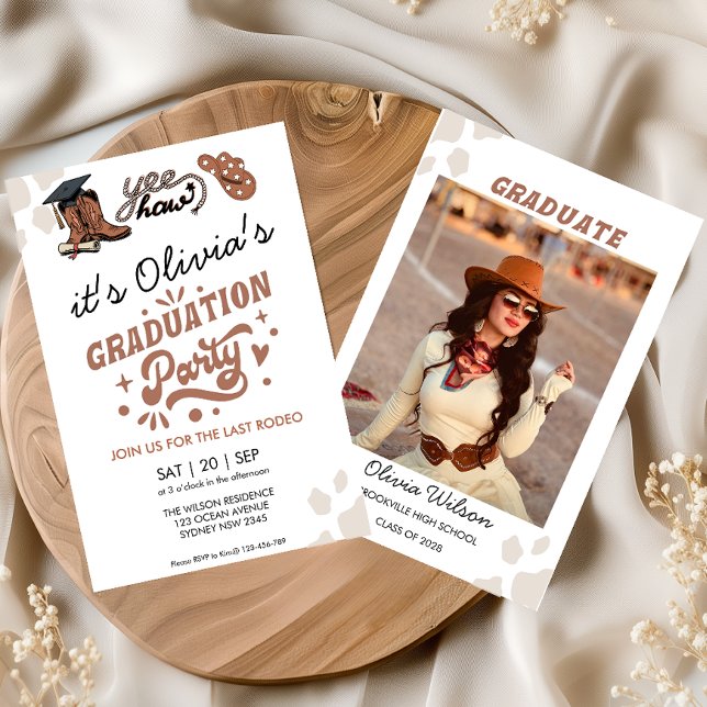 Invitación personalizada para fiesta de graduación (Subido por el creador)