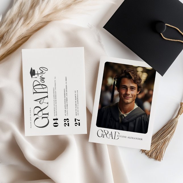 Invitación personalizada para fiesta de graduación (Subido por el creador)