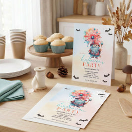 Invitación personalizada para fiesta de Halloween 