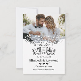 Invitación personalizada para guardar la fecha de 