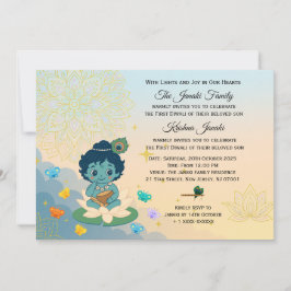 Invitación personalizada para la 1ª celebración de