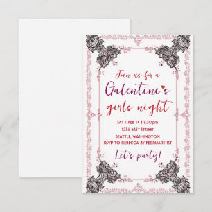 Invitación personalizada para la fiesta de Galenti