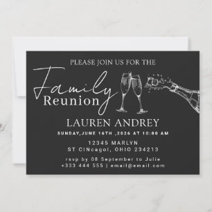 Invitación personalizada para la fiesta de reunión
