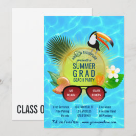 Invitación personalizada para la fiesta de verano