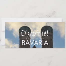 Invitación personalizada para Oktoberfest Múnich