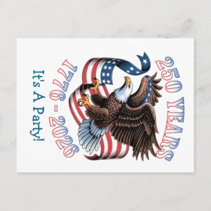 Invitación personalizada patriótica para fiesta de