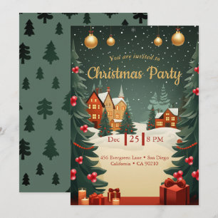 Invitación personalizada y elegante para fiesta de