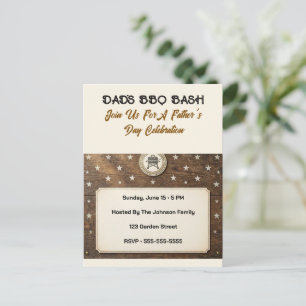 Invitación personalizada y personalizada para el D
