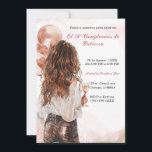 Invitación Personalizadas para el 18º cumpleaños en español<br><div class="desc">Invitaciones de cumpleaños en español personalizadas | Tarjetas de cumpleaños elegantes | Invitaciones digitales cumpleaños joven adulto | Ideas de invitaciones cumpleaños 18 años en español | diseño exclusivo invitaciones 18 cumpleaños</div>