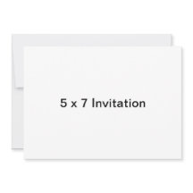 Personalizado 5 x 7 Invitado (horizontal)