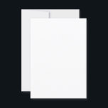Invitación Personalizado 9 x 13 cm Semibrillante | Alta Calid<br><div class="desc">Cree invitaciones personalizadas impresionantes con nuestras tarjetas semibrillantes de 3, 5" x 5" de alta calidad. Perfectas para bodas, cumpleaños y eventos especiales, estas invitaciones versátiles ofrecen una excepcional vibrancia de color y detalles nítidos. Con un acabado semibrillante blanco brillante y un grosor de 12, 5 pt (peso de 110...</div>