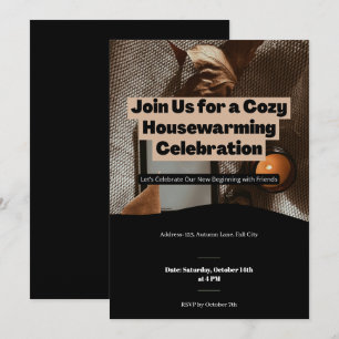 Invitación Personalizado acogedor de la celebración del calen