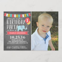 Personalizado Age Elephant Birthday Party | Cumple