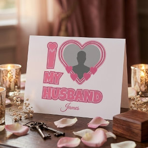 Invitación Personalizado Amo a mi esposo – Agregar foto y nom