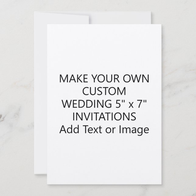 Invitación Personalizado Añadir imagen de texto moderno Boda  (Anverso)