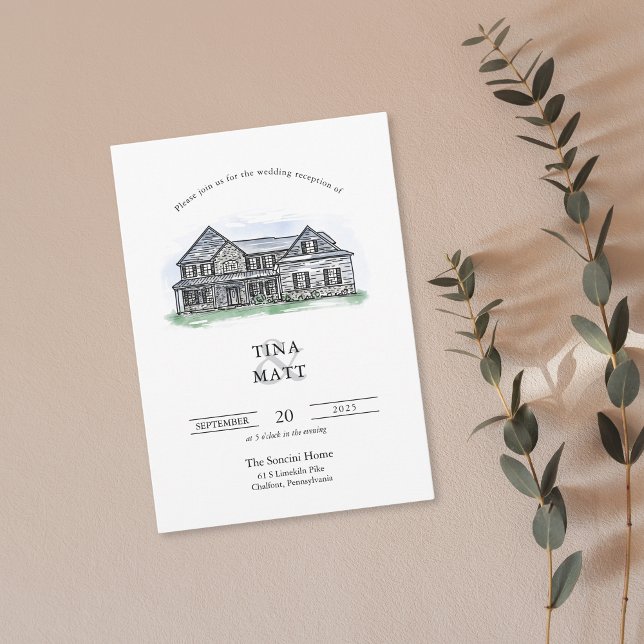 Invitación Personalizado Boda de Ilustracion dibujado a mano (Subido por el creador)