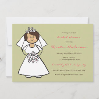 Invitación Personalizado Boda Novia Daisies Bridal Shower